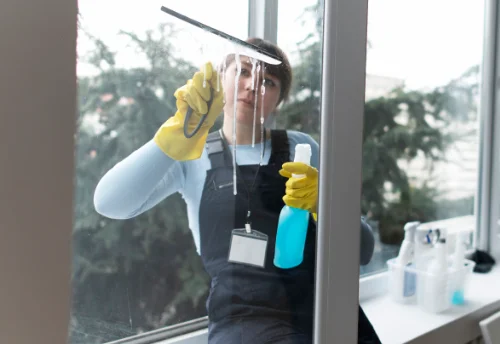 Nettoyage de vitres intérieures et extérieures à Frasseto